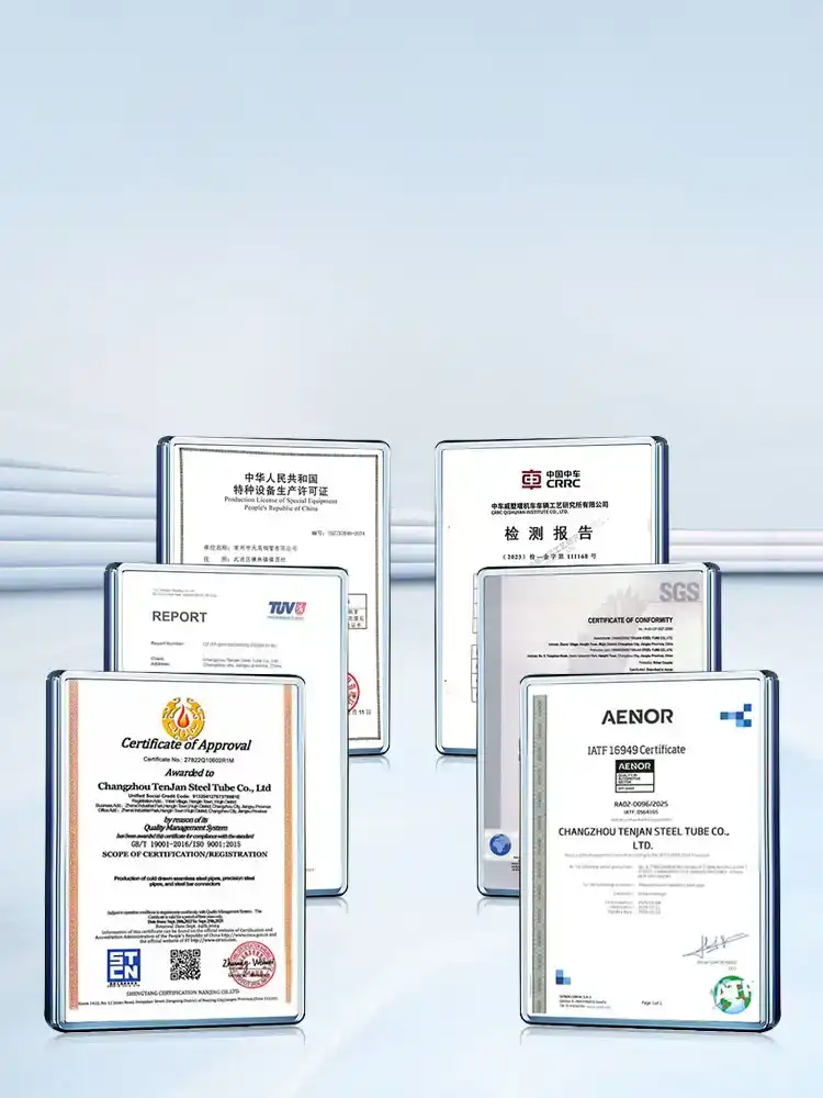 IATF 16949 e ISO 9001 certificado | SGS/ tüv-aprobado fabricante de tubos sin soldadura