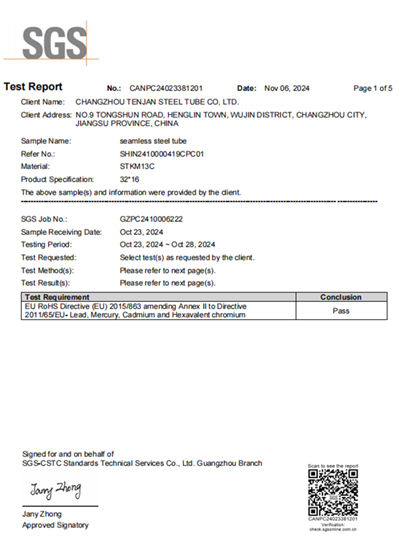 SGS-ROHS Test Report (en inglés)
